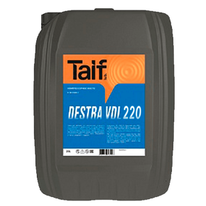 Масло компрессорное Taif destra VDL 220 20 л